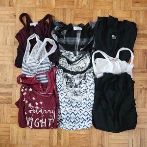 Lot of 9 - Women's Tops Shirts Size L